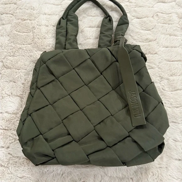 Jason Wu Bags Jason Wu Olive Green Quilted Tote Poshmark